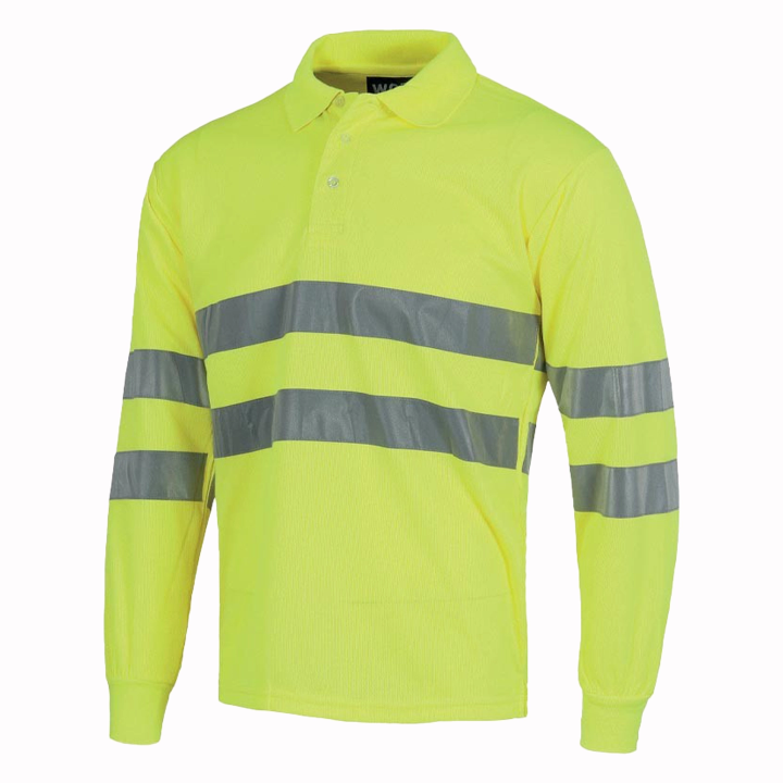 Polo tecnica Hi-Vis - Work Absolute antinfortunistica