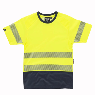 T-shirt tecnica Hi-Vis - Work Absolute antinfortunistica