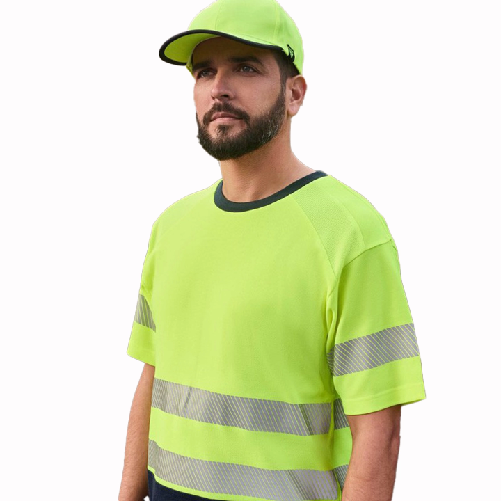 T-shirt tecnica Hi-Vis - Work Absolute antinfortunistica