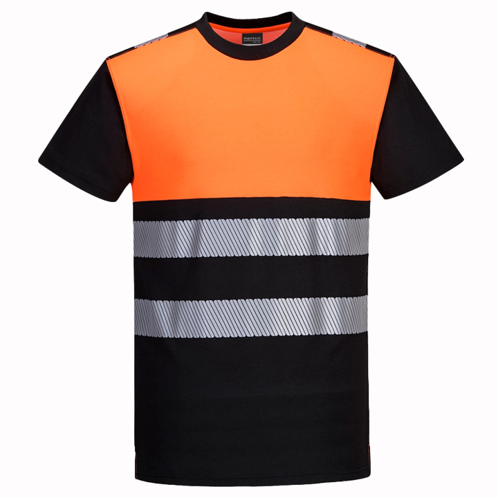 T-shirt Hi-Vis - Work Absolute antinfortunistica