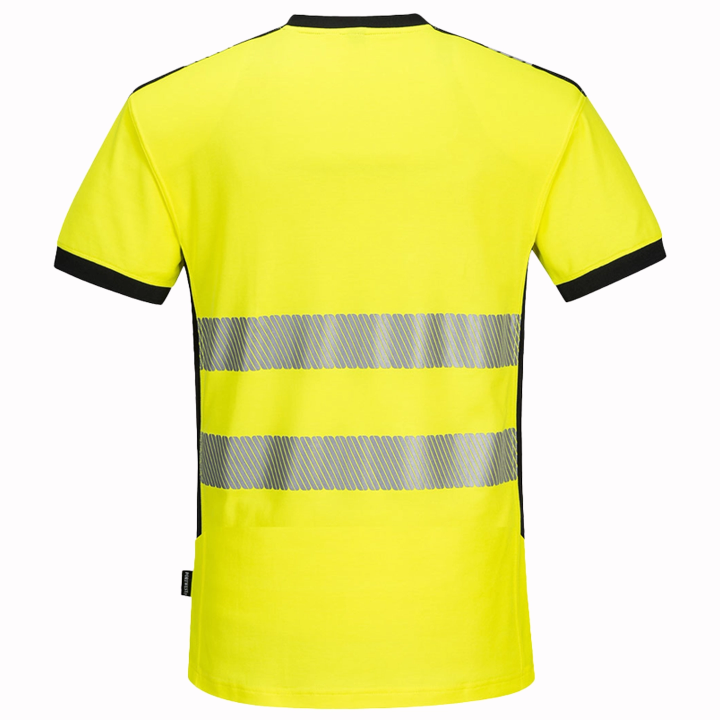 T-shirt tecnica Hi-Vis - Work Absolute antinfortunistica