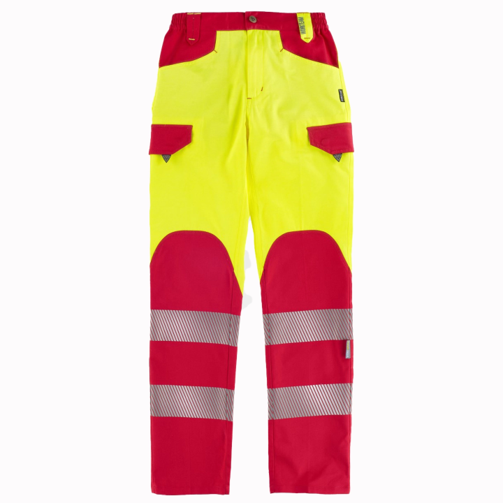 Pantalone tecnico alta visibilità - Work Absolute antinfortunistica