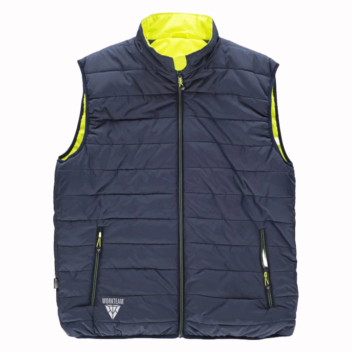 Gilet imbottito doubleface - Work Absolute antinfortunistica