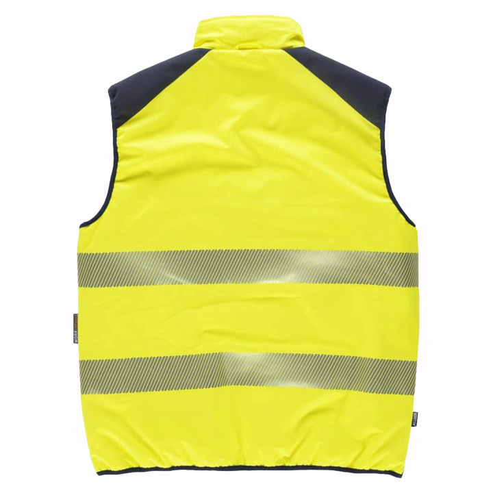 Gilet imbottito doubleface - Work Absolute antinfortunistica