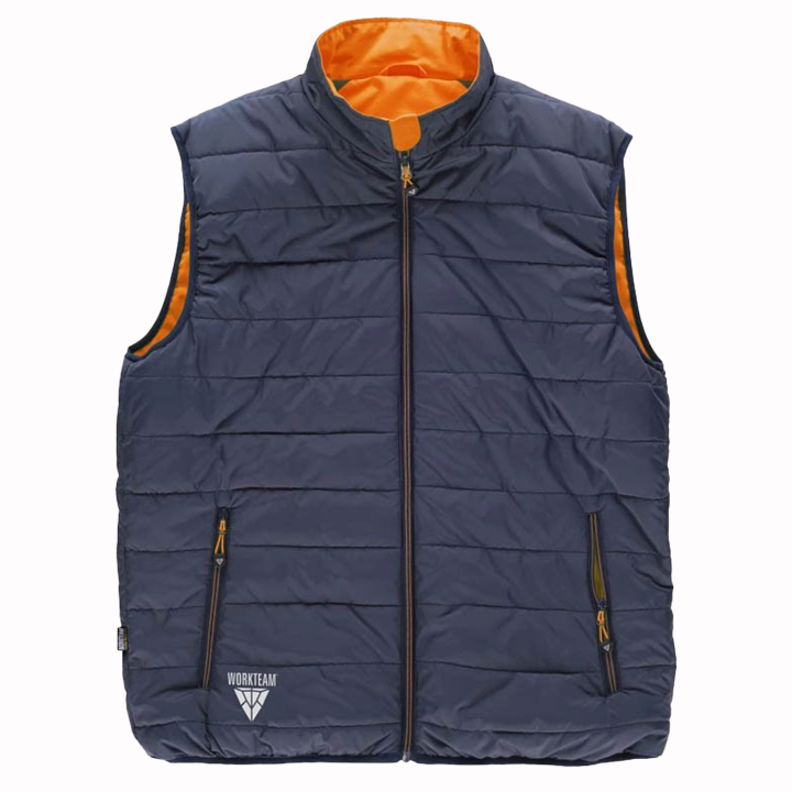 Gilet imbottito doubleface - Work Absolute antinfortunistica