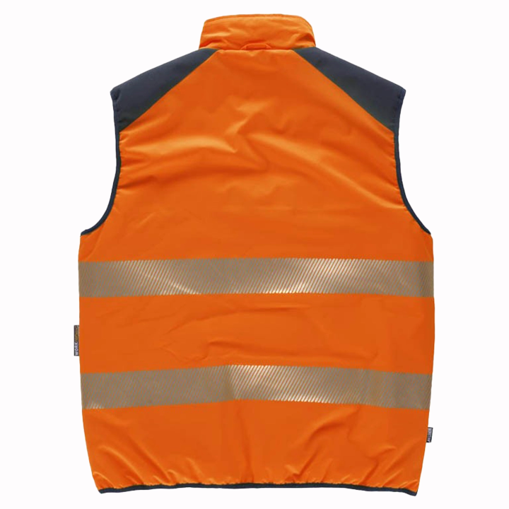 Gilet imbottito doubleface - Work Absolute antinfortunistica