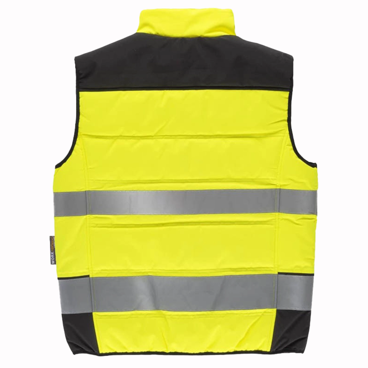 Gilet imbottito Hi-Vis - Work Absolute antinfortunistica