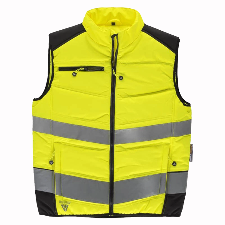 Gilet imbottito Hi-Vis - Work Absolute antinfortunistica