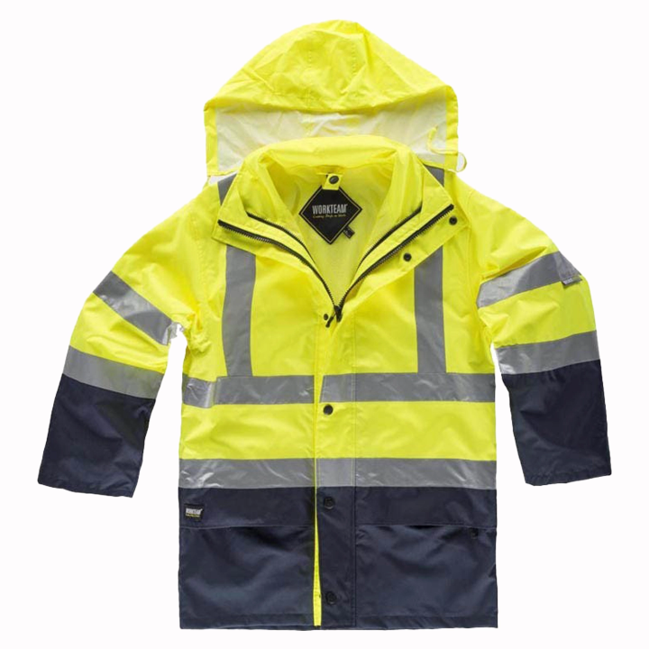 Parka 4 in 1 alta visibilità - Work Absolute antinfortunistica