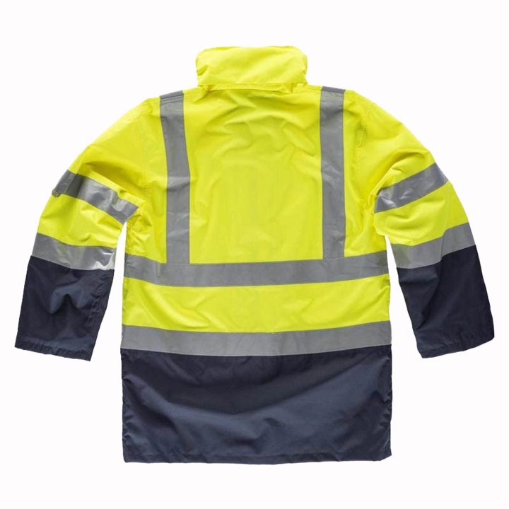 Parka 4 in 1 alta visibilità - Work Absolute antinfortunistica