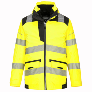 Parka 5 in 1 Hi-Vis - Work Absolute antinfortunistica