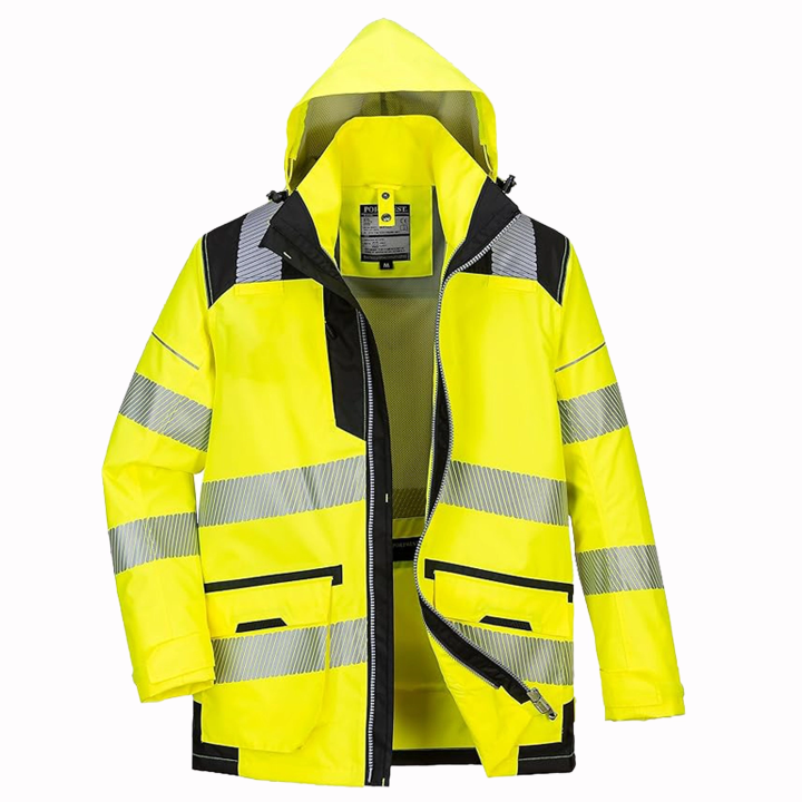Parka 5 in 1 Hi-Vis - Work Absolute antinfortunistica