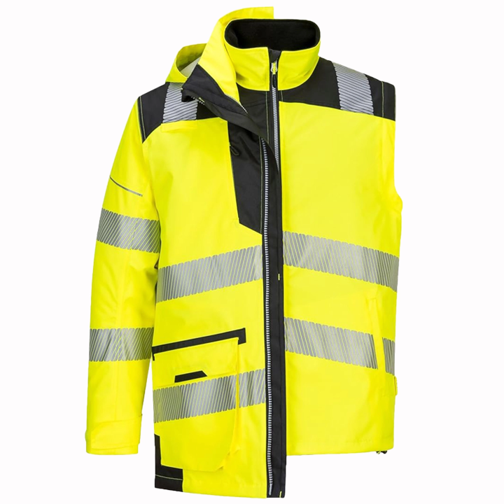 Parka 5 in 1 Hi-Vis - Work Absolute antinfortunistica