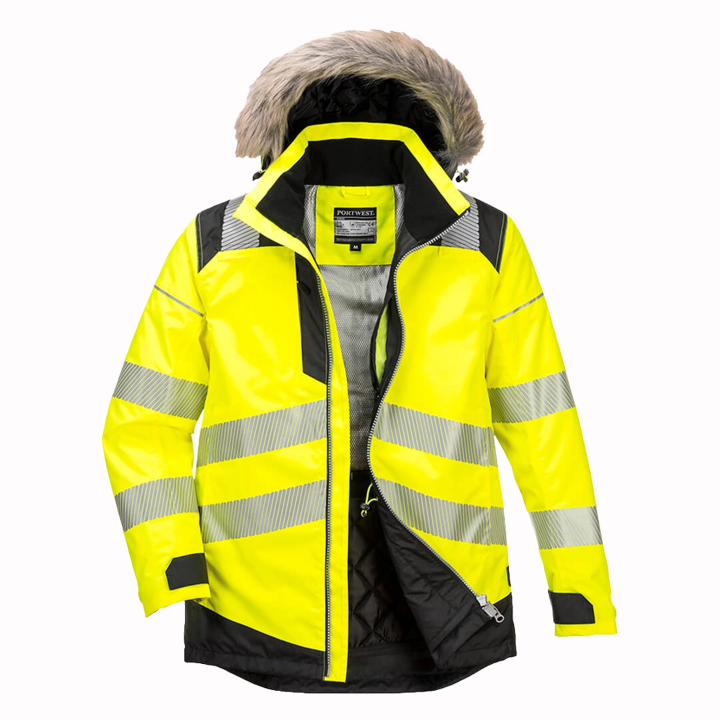 Parka imbottito Hi-Vis - Work Absolute antinfortunistica