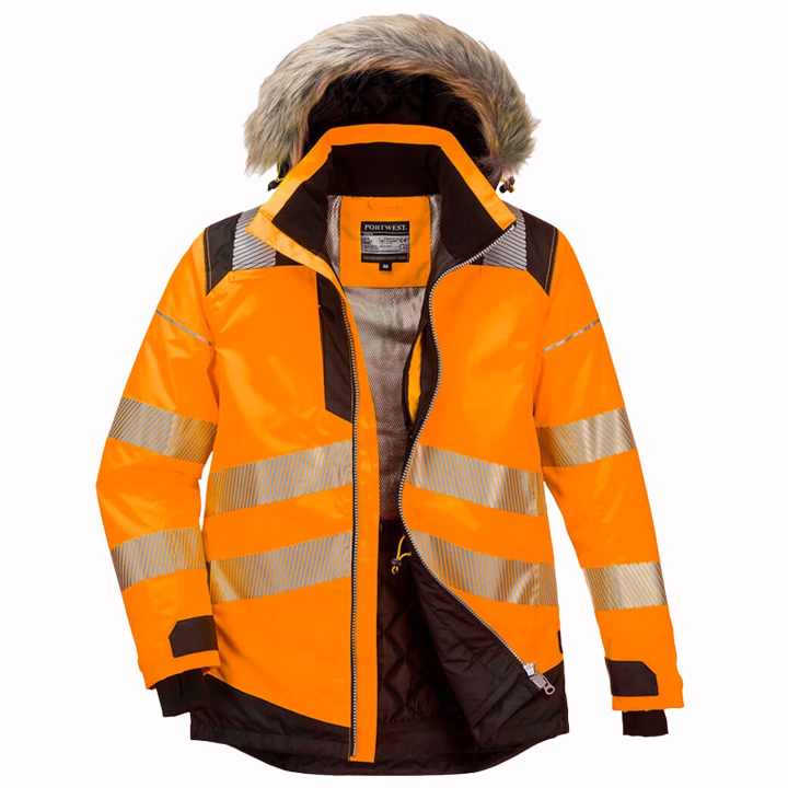 Parka imbottito Hi-Vis - Work Absolute antinfortunistica