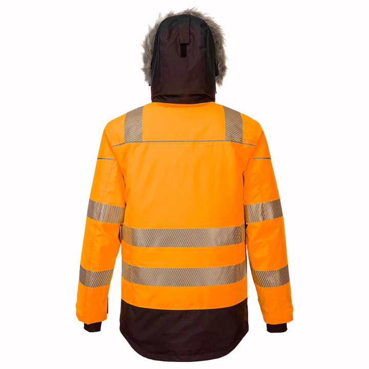 Parka imbottito Hi-Vis - Work Absolute antinfortunistica