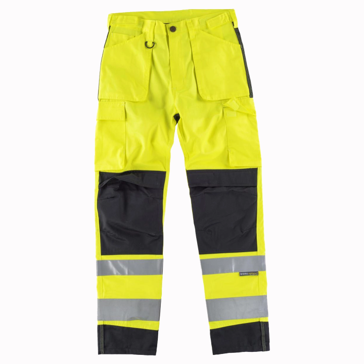 Pantalone tecnico alta visibilità - Work Absolute antinfortunistica