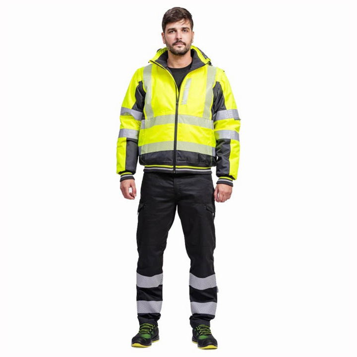 Giacca smanicabile Hi-Vis - Work Absolute antinfortunistica