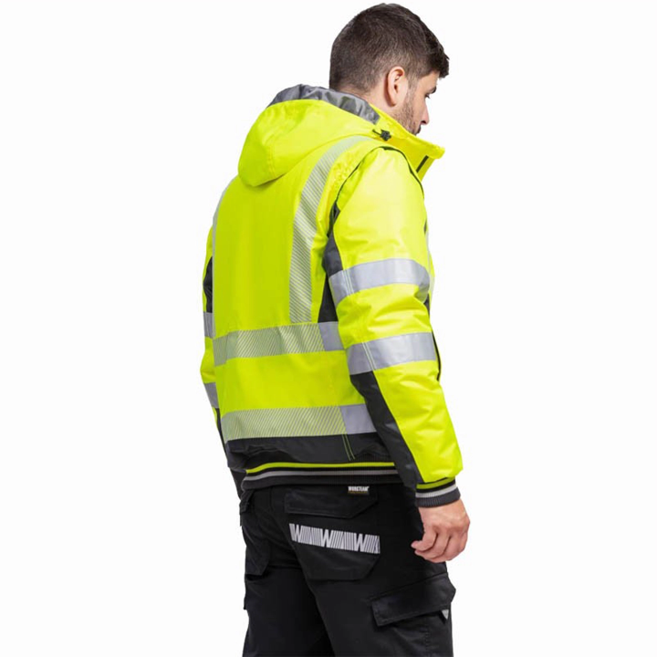 Giacca smanicabile Hi-Vis - Work Absolute antinfortunistica
