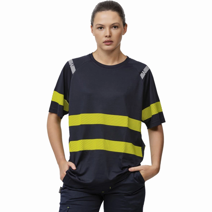 T-shirt tecnica Fluor - Work Absolute antinfortunistica