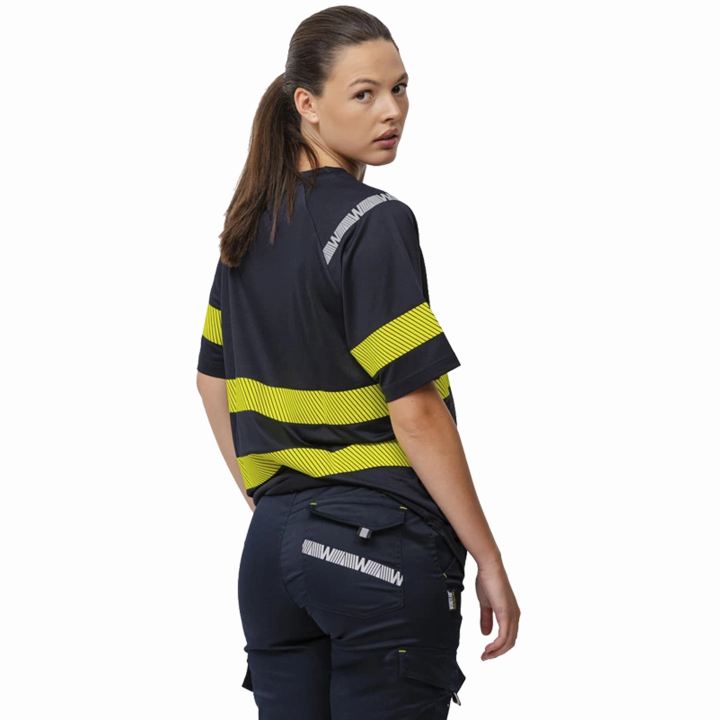 T-shirt tecnica Fluor - Work Absolute antinfortunistica