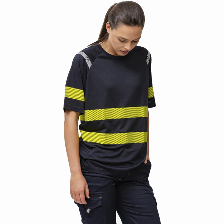 T-shirt tecnica Fluor - Work Absolute antinfortunistica
