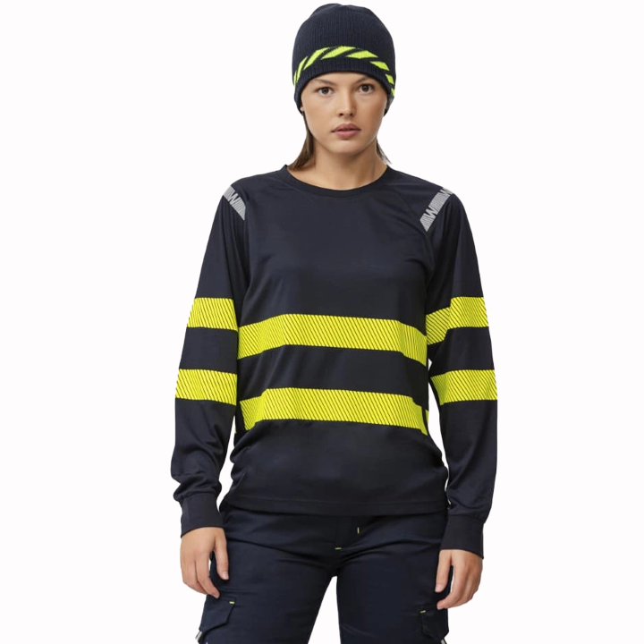 T-shirt tecnica Fluor - Work Absolute antinfortunistica