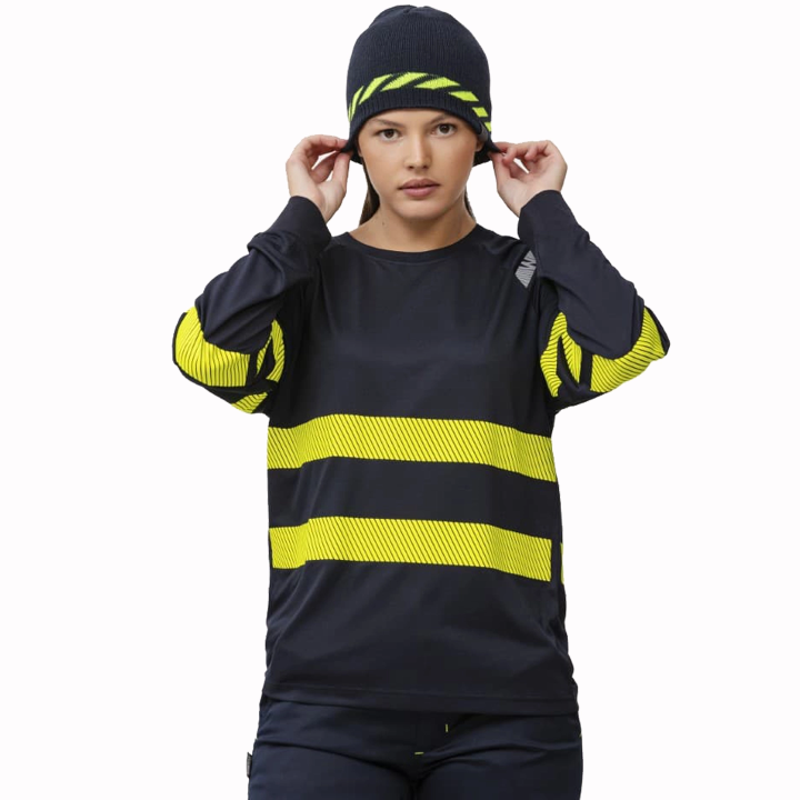 T-shirt tecnica Fluor - Work Absolute antinfortunistica